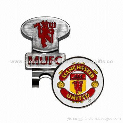 Club Hat Clips With Ball Marker, Different Logos/Size/Shapes Available, Suitable for Golf Player